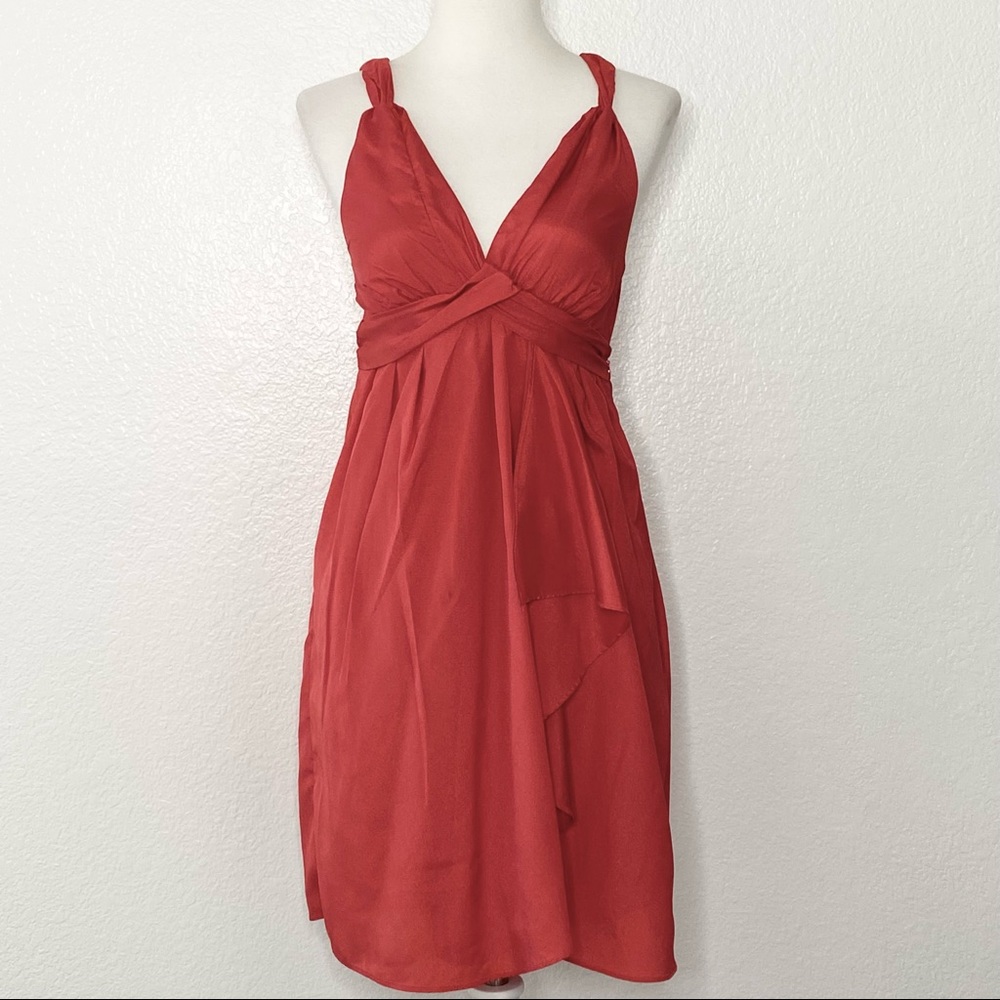 BANANA REPUBLIC Coral Wrap Dress